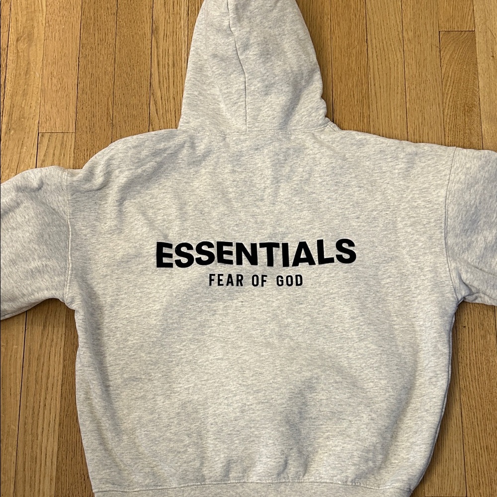Essentials Fear of God Gray Hoodie XS Extra Small